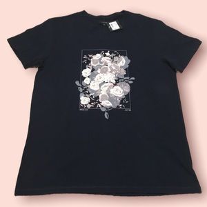 Joe’s Mens Floral Design Tee (Night Sky)
